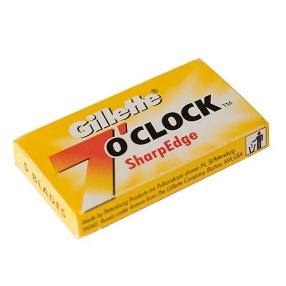 Gillette 7'O Clock Razor, 5 Blades - Grozar.pk