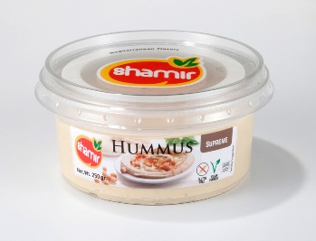 Hummus Home Style Supreme 250G | Shamir Salads | Kosher food direct to your  door